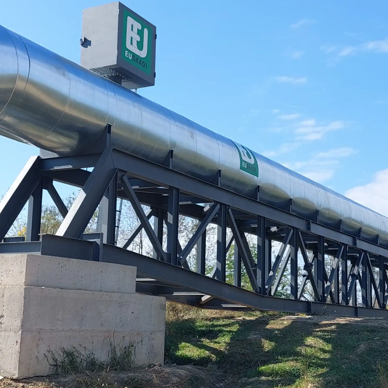 Echipa Euskadi în execuția unui proiect de infrastructură